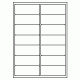 421 - Label Size 97mm x 40mm - 14 labels per sheet